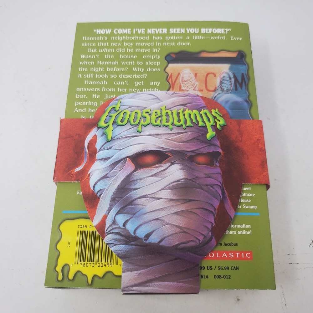 Goosebumps Books R.L. Stine 4 Book Set with Mummy Band Scholastic Paperbacks - Picture 7 of 13